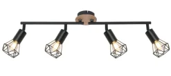 GLOBO Retrofit Deckenlampe XARA I 4 Spots