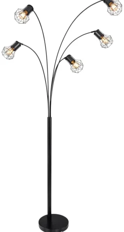 GLOBO Retrofit Stehlampe PRISKA