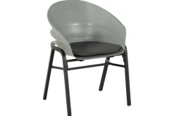 Hartman Gartenstuhl TUBB 2er Set schwarz /grau