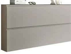 HAUKE HENDRIKS Schuhschrank GARDASEE 22 x 110 x 81 cm NB taupe