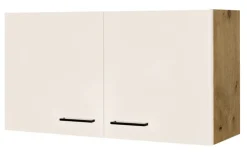 Hängeschrank Magnolia matt/Lancelot Oak ca.100cm