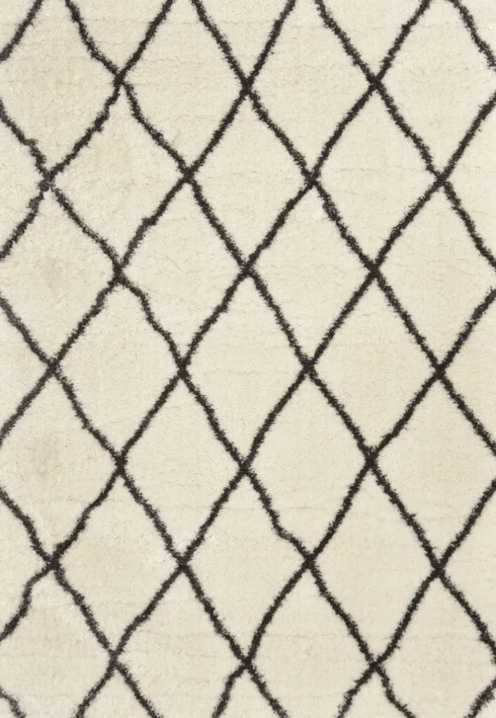 Hochflorteppich FLOKI MARROKKO 60 x 90 cm beige