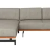 JOOP! Ecksofa Lederbezug grau