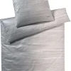 JOOP! Mako-Satin-Bettwäsche MOVE 200 x 200 cm stone