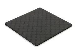 JOOP! Mousepad CORNFLOWER Kunstleder 21 x 21 x 0,3 cm Anthrazit-Schwarz