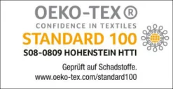 JOOP! Satin-Bettwäsche ORNAMENT STRIPES 155 x 220 cm schwarz