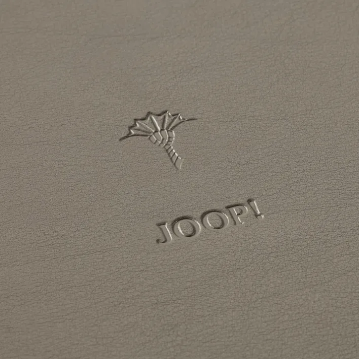 JOOP! Tischschoner Schreibunterlage CORNFLOWER Kunstleder 40 x 60 x 0,9 cm grau-weiß