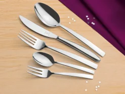 JUSTINUS Besteck-Set ALPHA 60-teilig Edelstahl