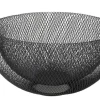 JUSTINUS Obstkorb 29,5 cm schwarz