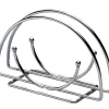 JUSTINUS Serviettenhalter LIFESTYLE 17 cm Edelstahl silberfarbig