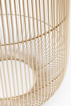 KARE DESIGN Beistelltisch rund BEAM 35 x 32 cm Stahl gold