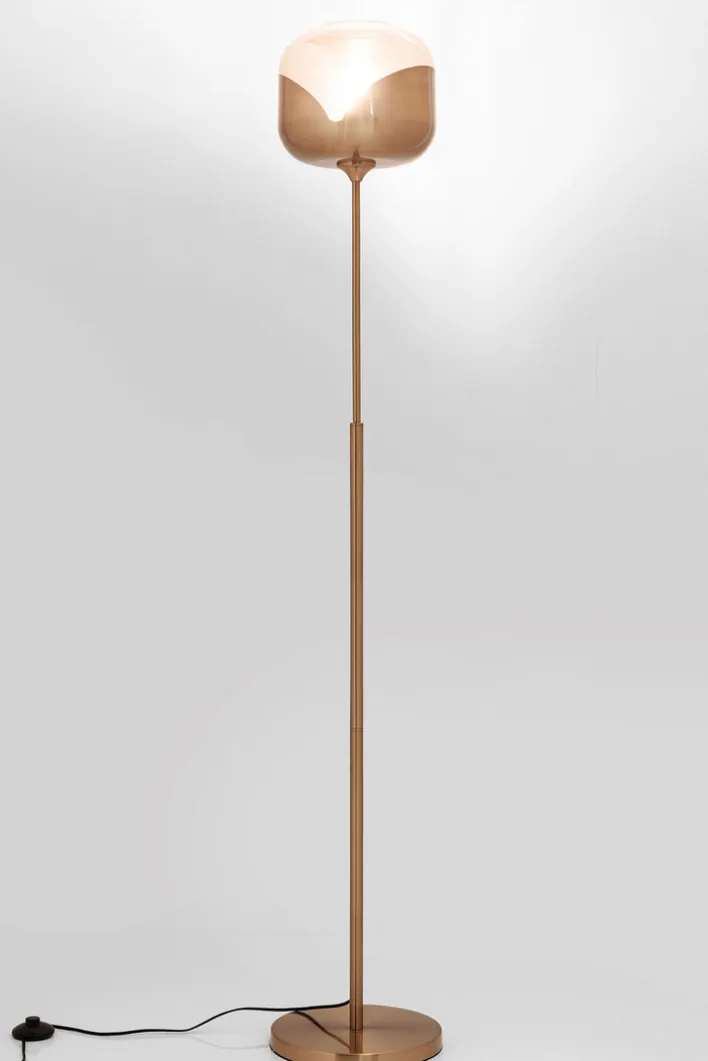 KARE DESIGN Retrofit Stehlampe GLOBLET BALL goldfarbig