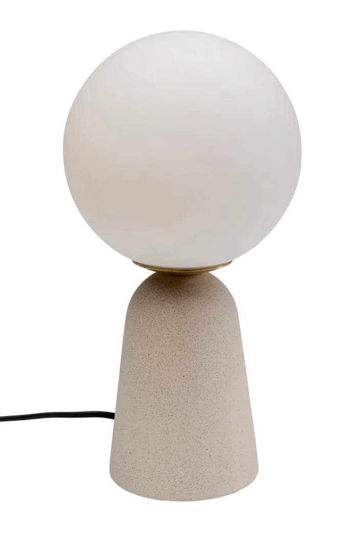 KARE DESIGN Tischleuchte BOLLIE 16 x 31 cm beige