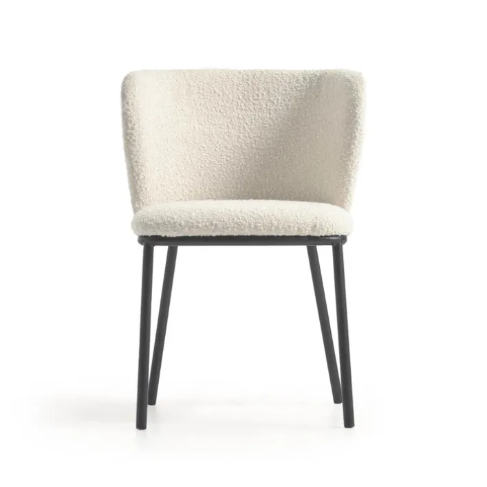 Kave Home Polsterstuhl CISELIA 2er Set weiß