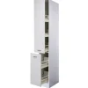 Küchen Apothekerschrank WITO 30 x 200 x 57 cm weiß