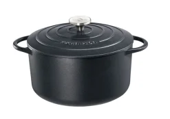 KÜCHENPROFI Bratentopf mit Deckel 24 cm schwarz