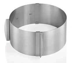 KÜCHENPROFI Tortenring 16 - 30 cm silberfarbig