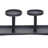 Kerzenständer 65 cm schwarz