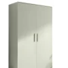 Kinder-Drehtürenschrank PRIZZI 100 x 200 cm pastellgrün/ braun