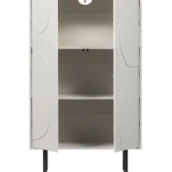 Lagerschrank CADIZ 85 x 135 cm Finish Nebelweiß