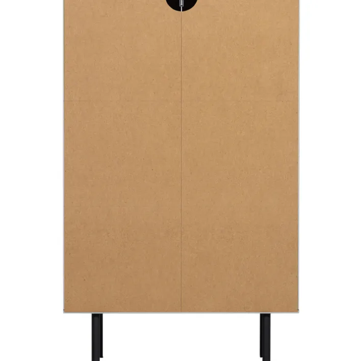 Lagerschrank CADIZ 85 x 135 cm Finish Nebelweiß