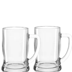 LEONARDO Bierglas /Bierseidel im 2er Set je 500 ml TAVERNA Klarglas