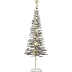 LEONARDO Lichtobjekt Filztanne mit LED-Beleuchtung MAGICO 55 cm
