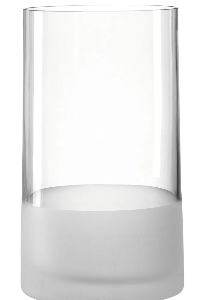 LEONARDO Vase NOVARA klar/satiniert