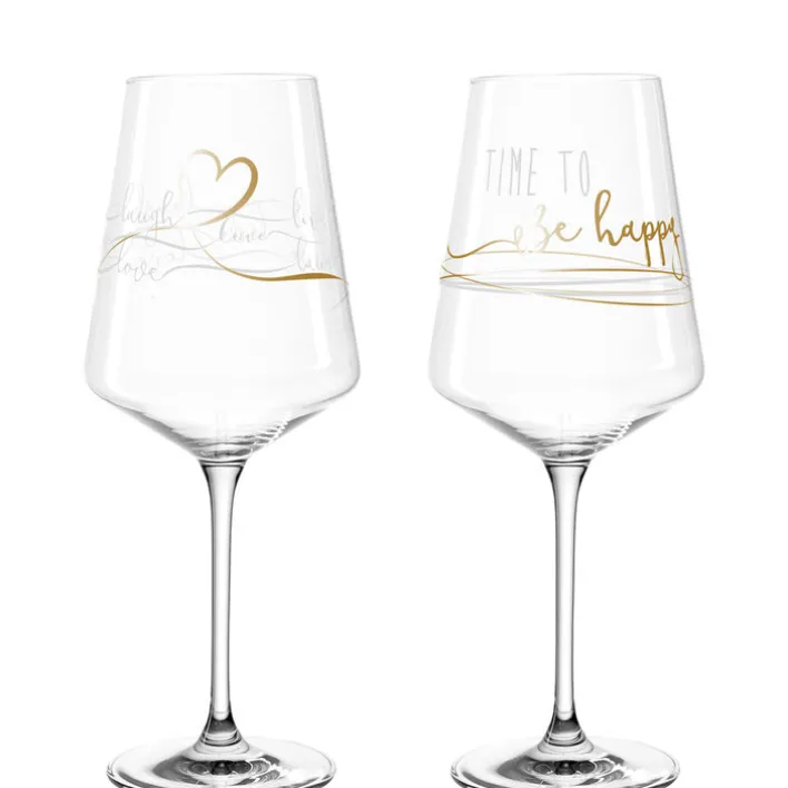 LEONARDO Weihnachten Weinglas PRESENTE HAPPY 2er Set