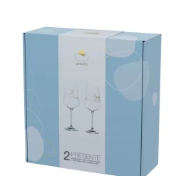 LEONARDO Weihnachten Weinglas PRESENTE HAPPY 2er Set