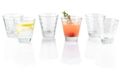 LEONARDO Whiskyglas OPTIC 6er Set transparent