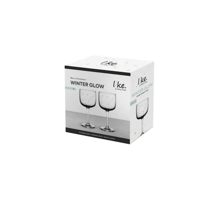 like. by Villeroy & Boch Weihnachten Weißweinkelch 2tlg. Set WINTER GLOW