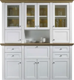 MAISONETTE Buffet weiß / Asteiche