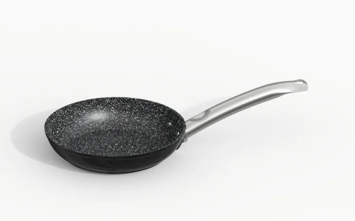 MICHELINO Bratpfanne NEW MARIE 20 cm Edelstahl schwarz