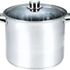MICHELINO Großraumtopf 14 Liter Edelstahl