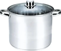 MICHELINO Großraumtopf 14 Liter Edelstahl