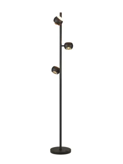 Musterring LED Stehlampe MR CANNON schwarz