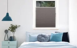 my deco Plissee 65 x 130 cm grau