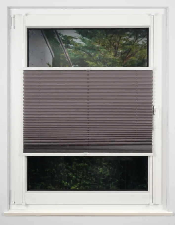 my deco Plissee 50 x 130 cm grau