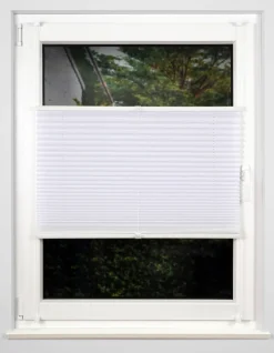my deco Plissee 60 x 130 cm weiß