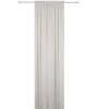 my deco Schlaufenvorhang BREEZE 135 x 300 cm weiss