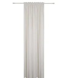 my deco Schlaufenvorhang BREEZE 135 x 300 cm weiss