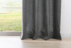 my deco Ösenvorhang CHALET 135 x 245 cm grau