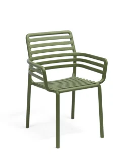 NARDI Stapelstuhl Garten DOGA AL 2er Set agave