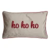 pad Kissenhülle HO HO HO 30 x 50 cm weiß/rot