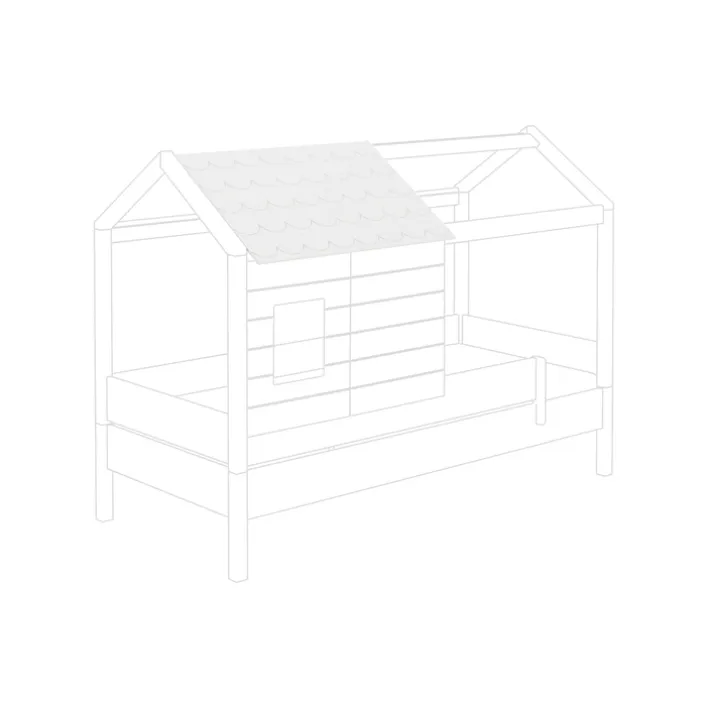 PAIDI Dachschindeln TINY HOUSE 2er Set weiß