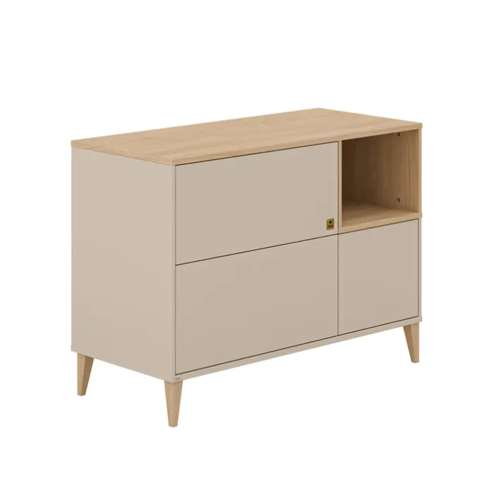 PAIDI Wickelkommode MILA & BEN beige/ braun