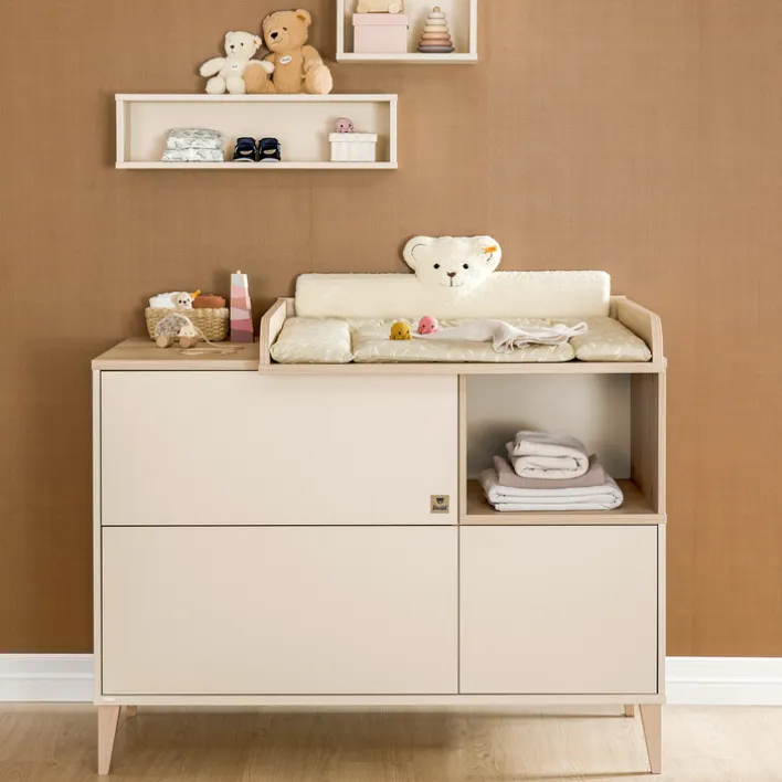 PAIDI Wickelkommode MILA & BEN beige/ braun