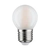 Paulmann LED Leuchtmittel AGL Tropfen Filament E27 / 5 Watt matt