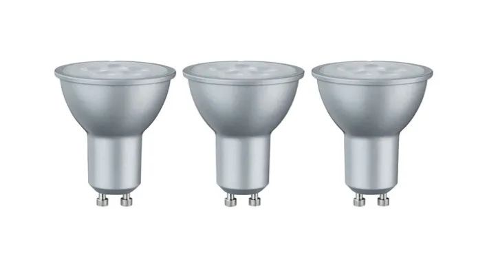 Paulmann LED Leuchtmittel Reflektor 3er Set GU10 / 6,5 Watt